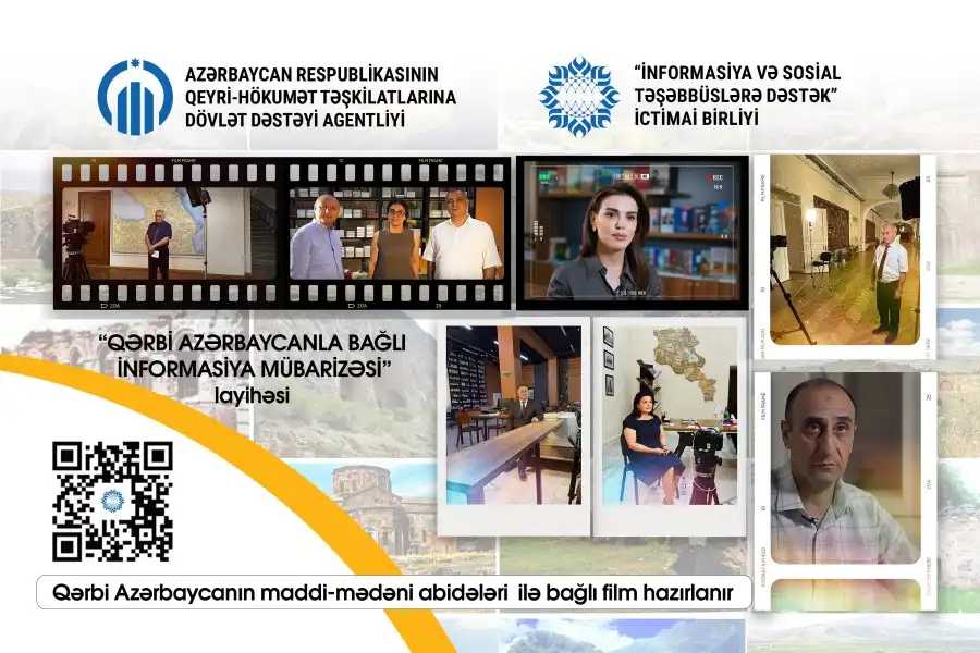 Qərbi Azərbaycanın maddi-mədəni abidələri ilə bağlı film hazırlanır  VİDEO