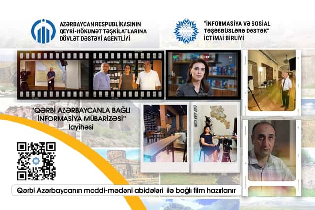 Qərbi Azərbaycanın maddi-mədəni abidələri  ilə bağlı film hazırlanır - FOTO + VİDEO