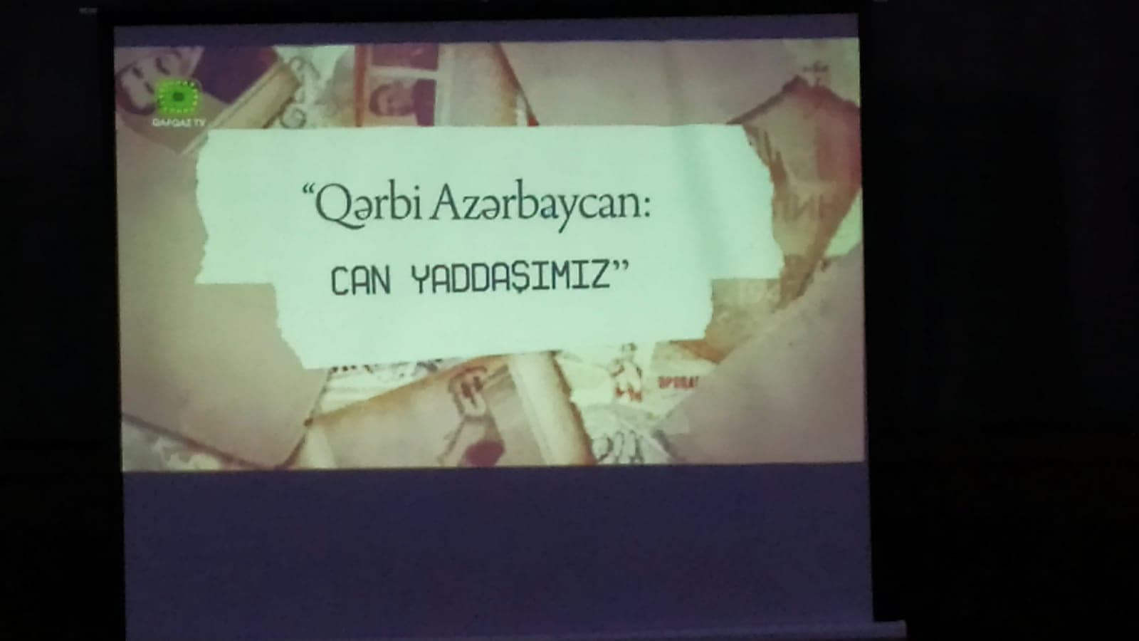 The documentary film "Western Azerbaijan: The Memory of Our Soul"